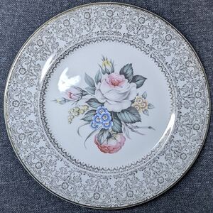 Antique Salem 23 Karat Gold Dinner Plate